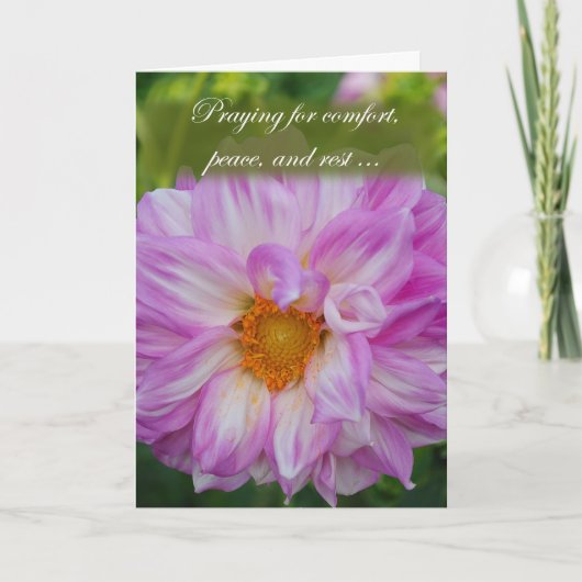 Bidden voor comfort kaart (Voorkant)
