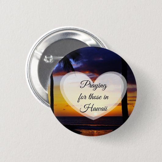 Bidden voor de mensen in de Button in Hawaï (Voorkant /achterkant)