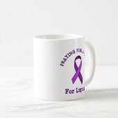 Bidden voor een Cure Lupus Mok (Voorkant rechts)