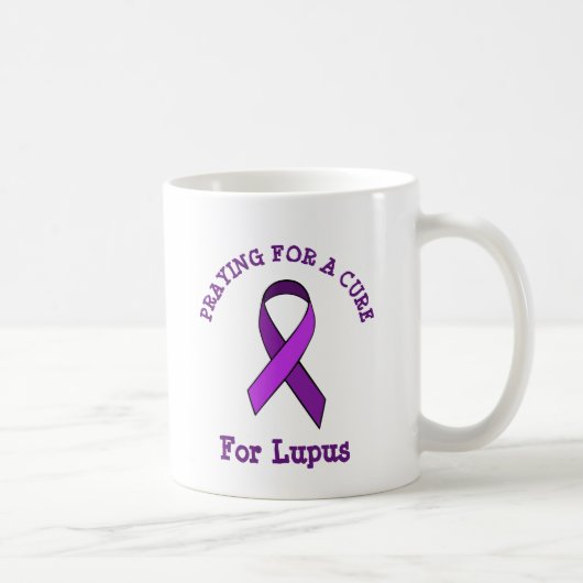 Bidden voor een Cure Lupus Mok (Rechts)