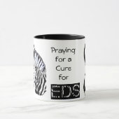 Bidden voor een remedie voor EDS Coffee Mok (Midden)