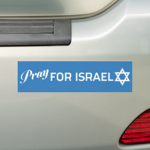 bidden voor Israël Bumpersticker