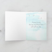 bidden voor je bijbelse zeestrand kaart (Binnen)