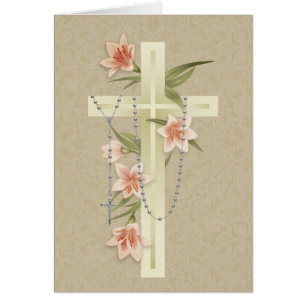 Bidden voor je Floral Katholieke Rosary