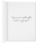 Bidden voor je Floral Katholieke Rosary (Binnen (Rechts))