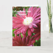 Bidden voor je genezing kaart (Voorkant)