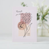 Bidden voor je kracht bedankkaart (Staand voorkant)