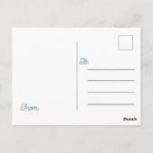 Bidden voor je lieve vriend briefkaart (Achterkant)