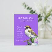 Bidden voor je lieve vriend briefkaart (Staand voorkant)