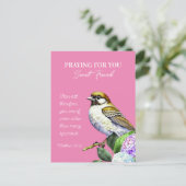 Bidden voor je lieve vriend briefkaart (Staand voorkant)