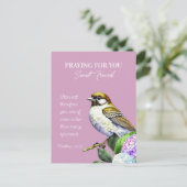 Bidden voor je lieve vriend briefkaart (Staand voorkant)