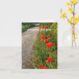 Bidden voor jou, aangepaste originele natuurfoto m kaart