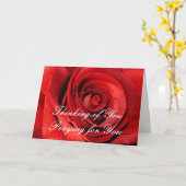 Bidden voor jou (Boodschap van binnen) Kaart (Gele Bloem)