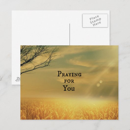 Bidden voor jou briefkaart (Voorkant / Achterkant)