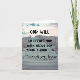 Bidden voor jou Inspirerend Christelijk Kaart