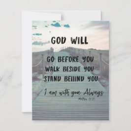 Bidden voor jou Inspirerend Christelijk Kaart