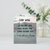 Bidden voor jou Inspirerend Christelijk Kaart (Staand voorkant)