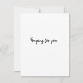 Bidden voor jou Inspirerend Christelijk Kaart (Achterkant)