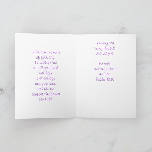 Bidden voor jou kaart (Binnen)