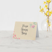 Bidden voor jou kaart (Gele Bloem)