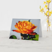 Bidden voor jou kaart (Gele Bloem)