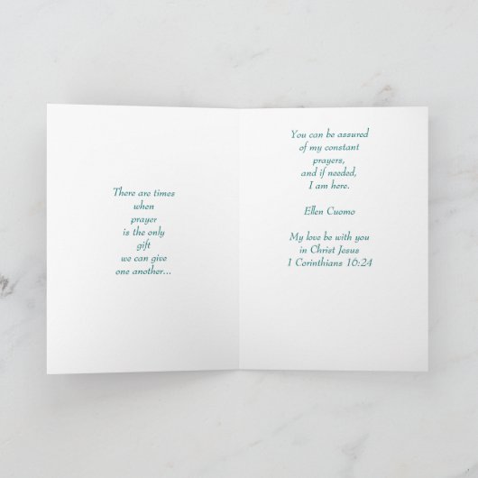 Bidden voor jou kaart (Binnen)