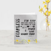 Bidden voor jou met Bijbelvers Kaart (Gele Bloem)