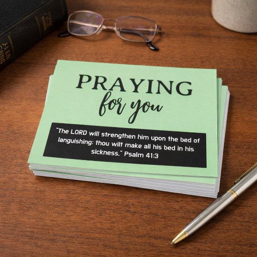 Bidden Voor Jou Psalm Beterschap Briefkaart