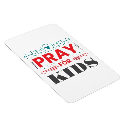 Bidden voor kinderen magneet (Rechterzijde)