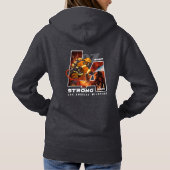 Bidden voor Los Angeles | Dames Hoodie (Achterkant)