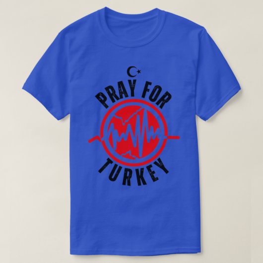 bidden voor Turkije T-shirt (Design voorkant)