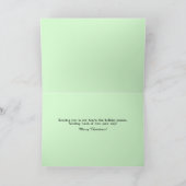 Bidden voor u  inspirativiteit Kerstmis Kaart (Binnen)