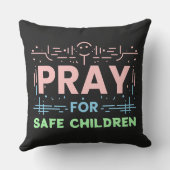 Bidden voor veilige kinderen kussen (Achterkant)