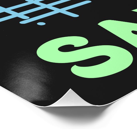 Bidden voor veilige kinderen perfect poster (Hoek)