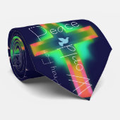 bidden voor vrede in de wereld stropdas (Opgerold)