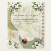 Bidden Vrouw Planner (crème magnolia) (Achterkant)