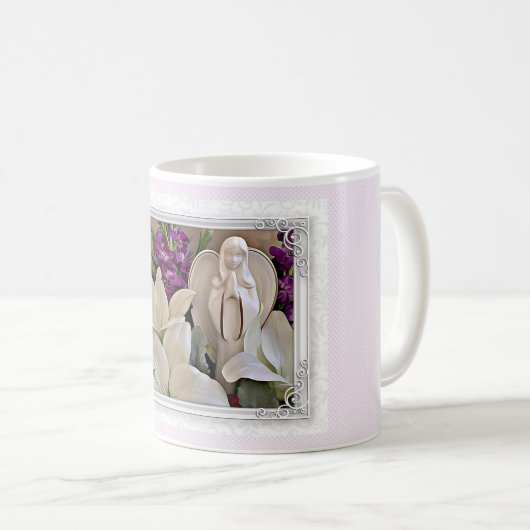 biddend koffiemok (Voorkant rechts)