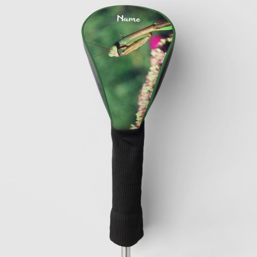 Biddende bids op korte afstand Gepersonaliseerd  Golfheadcover (Voorkant)