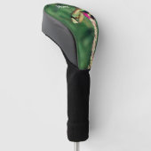 Biddende bids op korte afstand Gepersonaliseerd  Golfheadcover (Schuin)