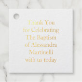 Biddende Engel - Kerkelijke gelegenheden Bedankjes Labels (Voorkant)