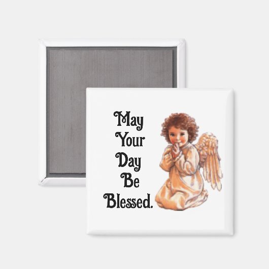 biddende engelmagneet magneet (Voorkant / Achterkant)