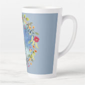 Biddende handen aquarel latte mok (Rechts)