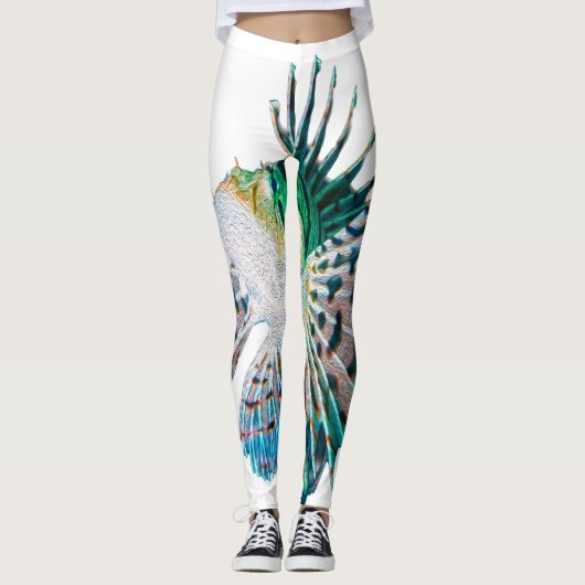 Biddende Koornaarvis Leggings (Voorkant)