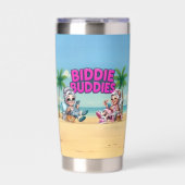 Biddie Buddies Brand Hot 'n' Cold Geïsoleerde Drinkbeker (Voorkant)