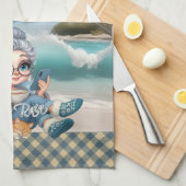 Biddie Buddies Brand "Rain" Theedoek (Quarter Fold)