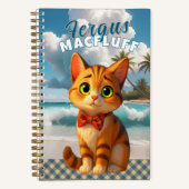 Biddie Buddies Brand Sketchbook – Fergus Notitieboek (Voorkant)