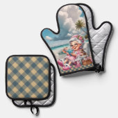 Biddie Buddies Brand - Webby's Ovenwant & Pannenlap Set (Voorkant / Achterkant)