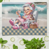 Biddie Buddies Merk Keuken Handdoek – Webby (Gevouwen)