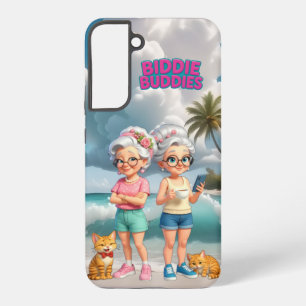Biddie Buddies Merk Telefoonhoes voor Samsung Galaxy Hoesje