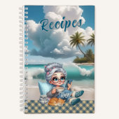 Biddie Buddies Merkrecept Notitieboek – Regen (Voorkant)